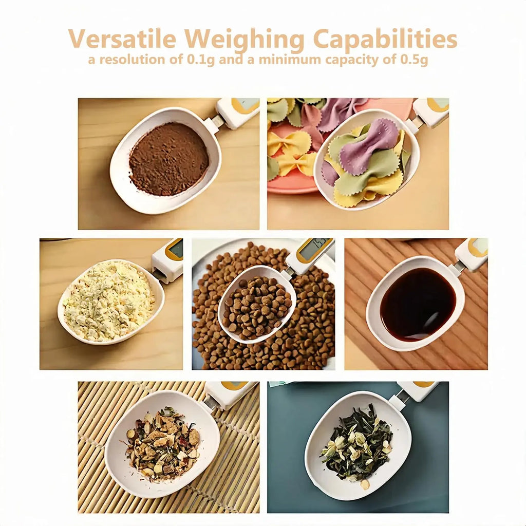 Digital Measuring Spoon Scale Electronic Spoon Weighing for Food Coffee Powder Tea Ingredients Spice Kitchen Gram Measuring Tool